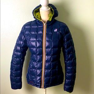 K-Way Reversible Jacket short and slim fit